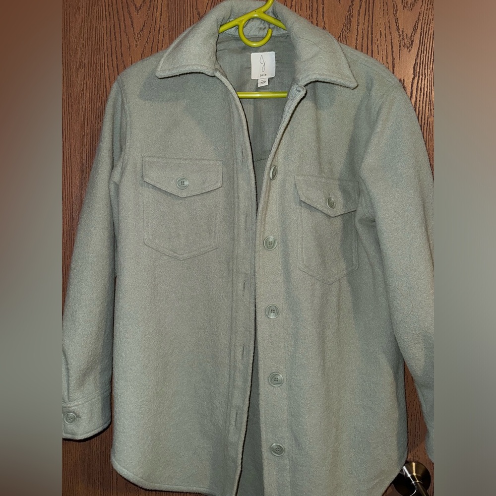 Joie Light Green Shacket